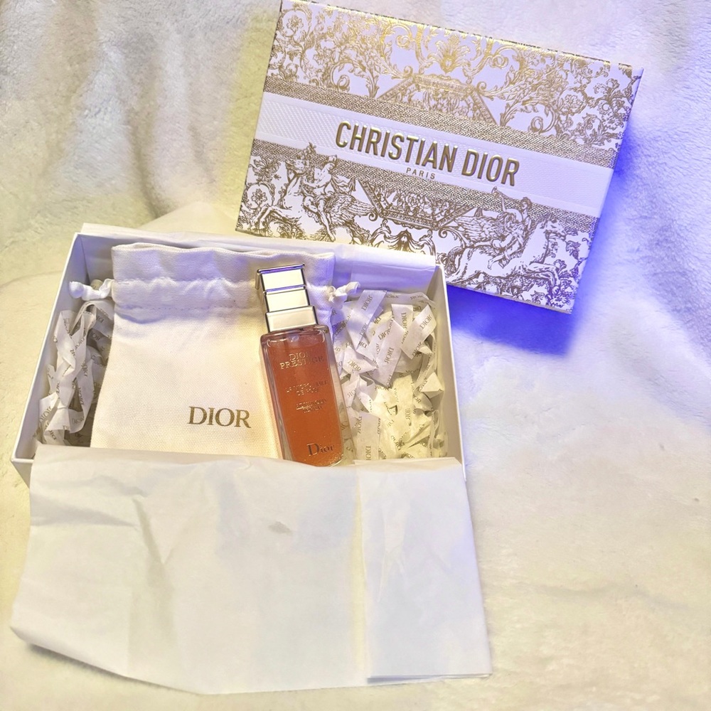 DIOR Prestige La Micro-Huile de Rose Advanced Serum 1.7oz With Gift Box and Bag